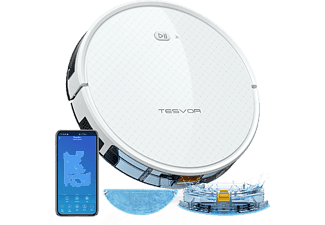 Bild des TESVOR X500 Pro mit Wassertank Saugroboter